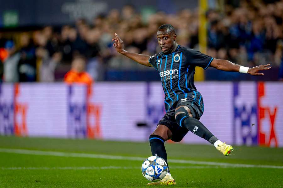 Carlos Forbs, jogador do Club Brugge Carlos Forbs, jogador do Club Brugge