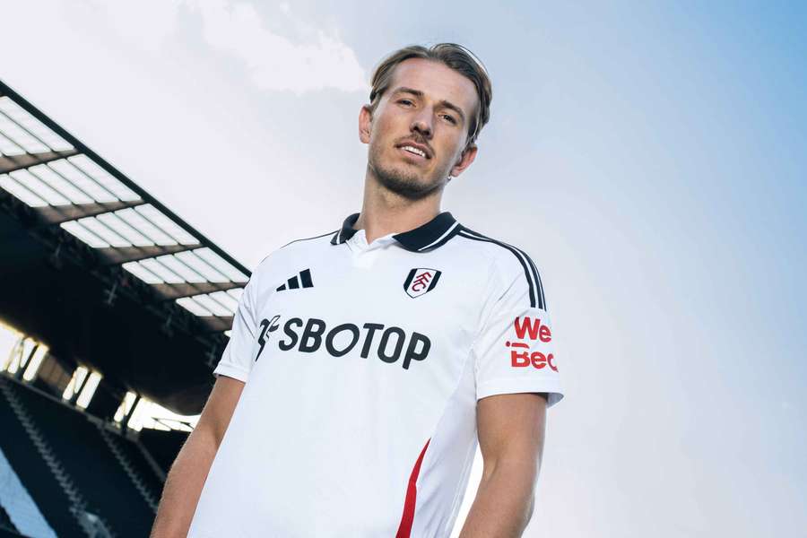 Sander Berge na Craven Cottage.