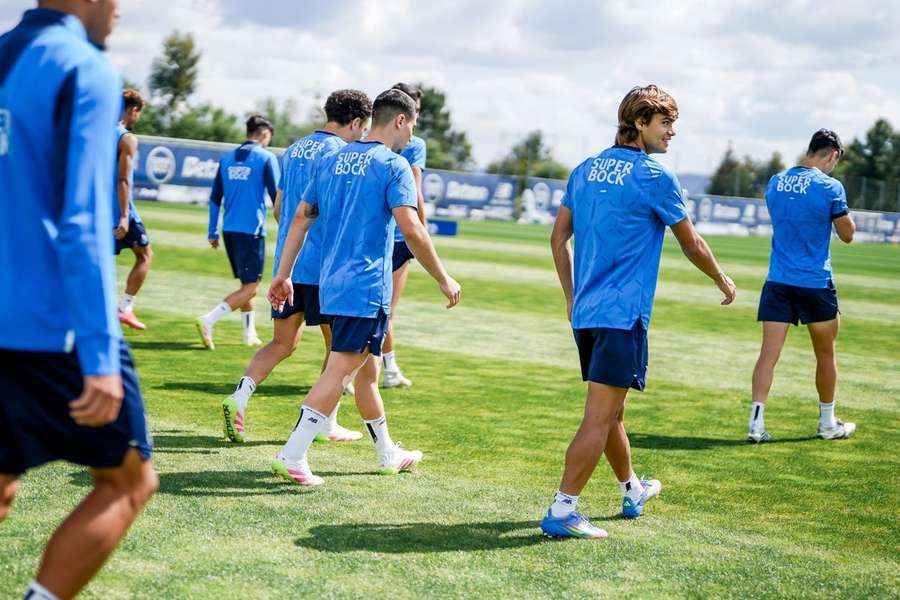 FC Porto voltou aos treinos esta terça-feira
