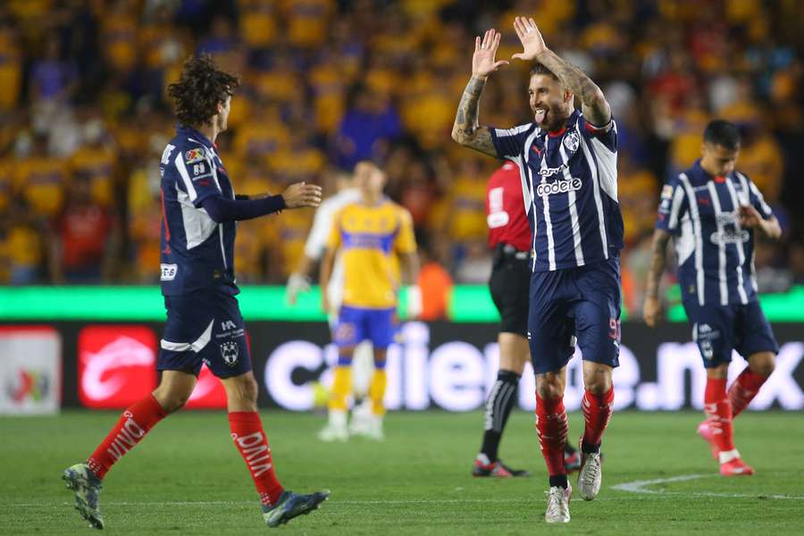 Sergio Ramos, con el Monterrey