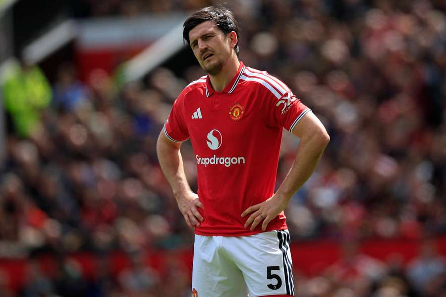 Harry Maguire versteht die Welt nicht mehr. Harry Maguire versteht die Welt nicht mehr.