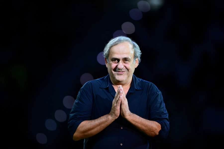 Michel Platini à Turin en octobre 2023.