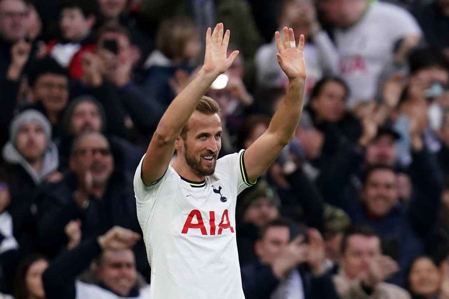 Harry Kane im Trikot der Spurs.