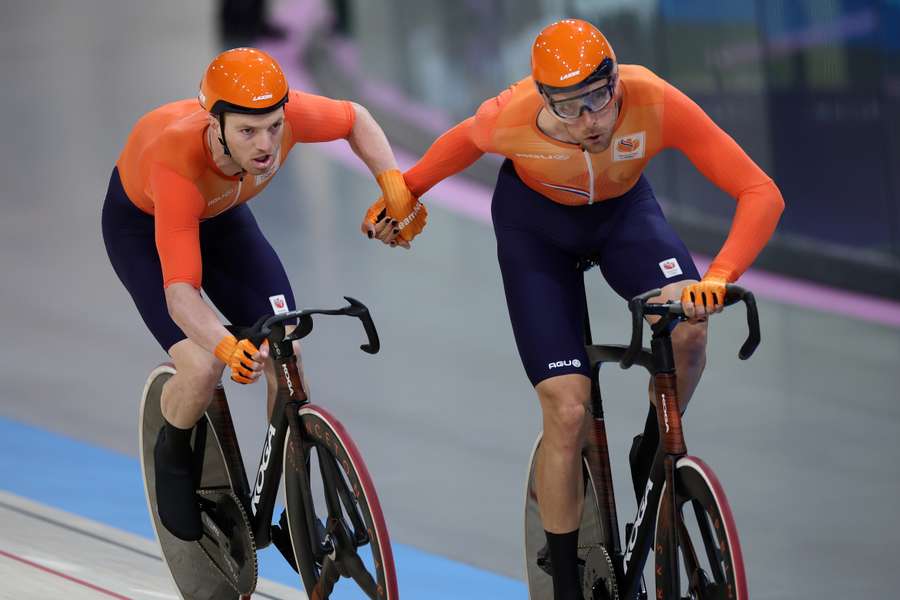 Jan-Willem van Schip en Yoeri Havik speelden een rol in de marge in de koppelkoers