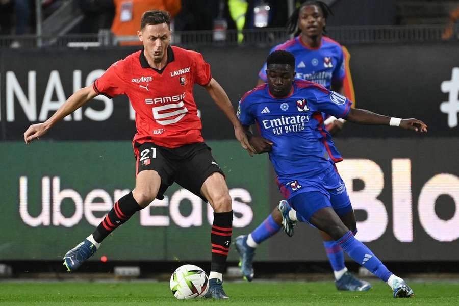 Matic (à gauche), avec Rennes.