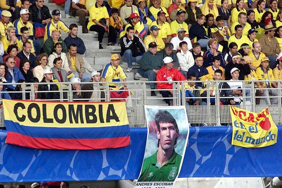 The fate of the late Colombian football star Andres Escobar was depicted in the movie "The two Escobars" The fate of the late Colombian football star Andres Escobar was depicted in the movie "The two Escobars"