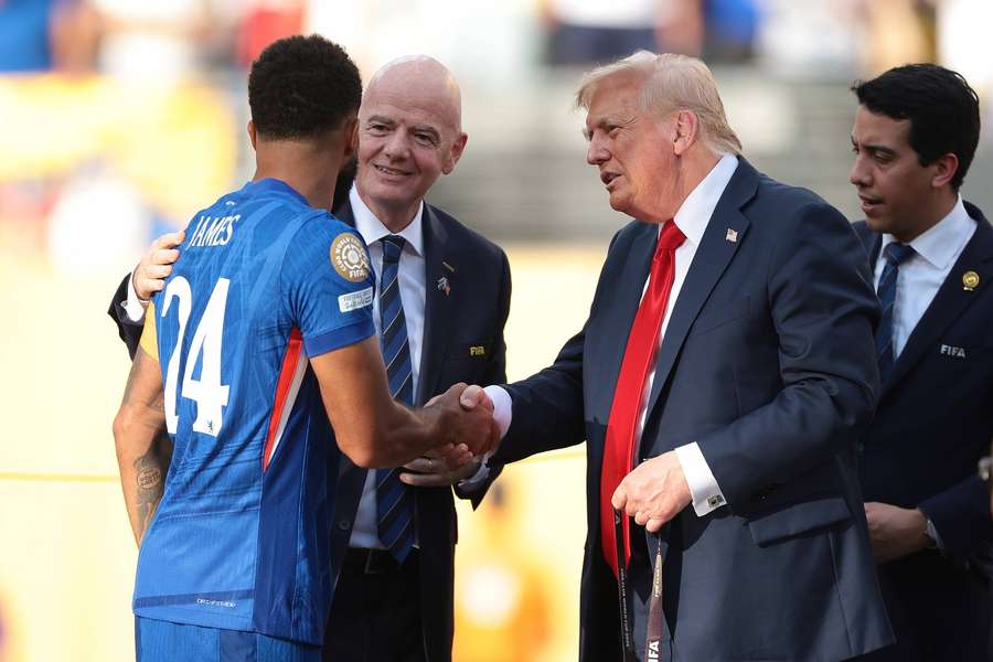 Reece James on Trump duty if England win the World Cup: I will leave that to Kane!