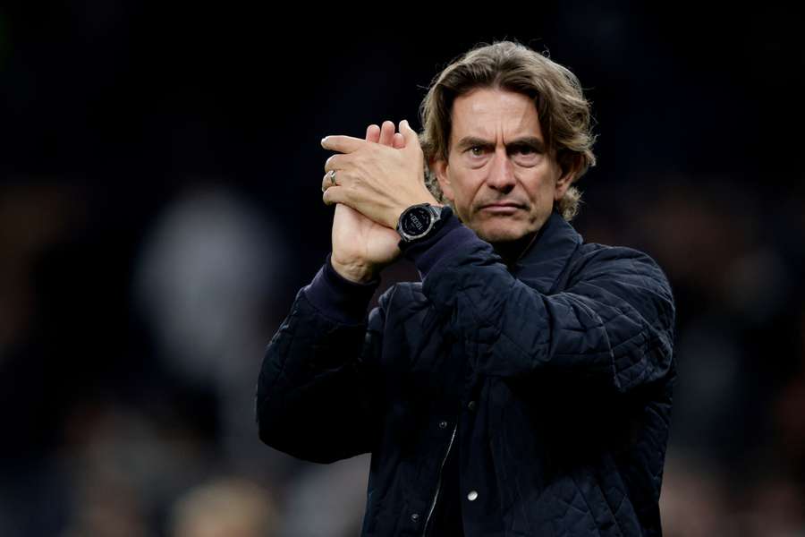Frank wechselte im Sommer von Brentford zu den Spurs