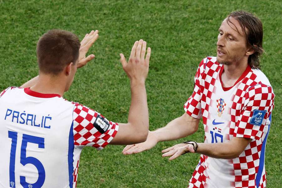 Croácia de Luka Modrid tem três pontos em dois jogos Croácia de Luka Modrid tem três pontos em dois jogos