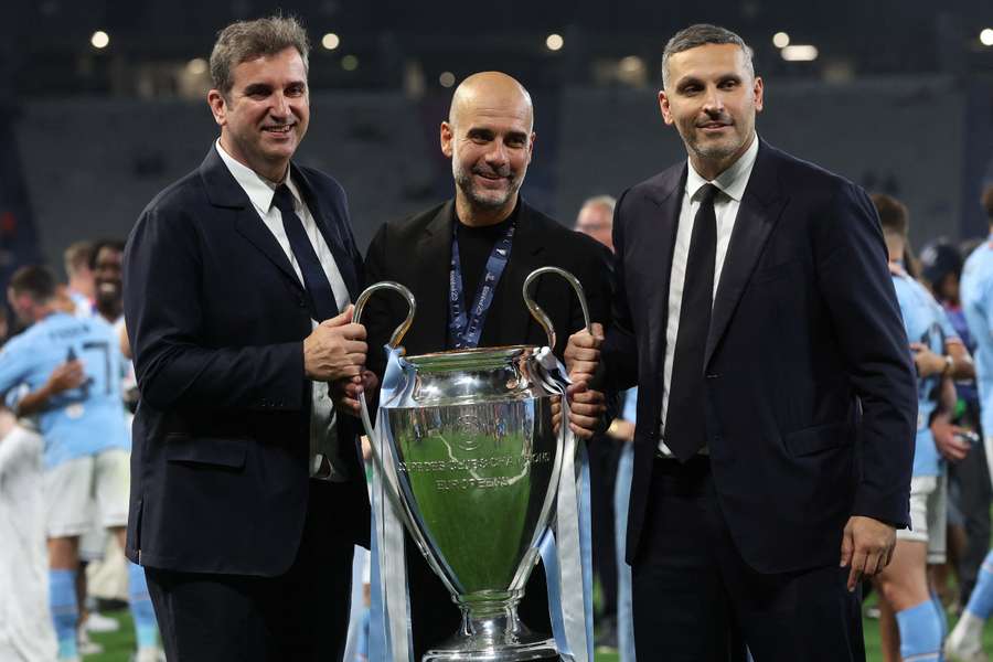 It was Man City's first Campions League triumph