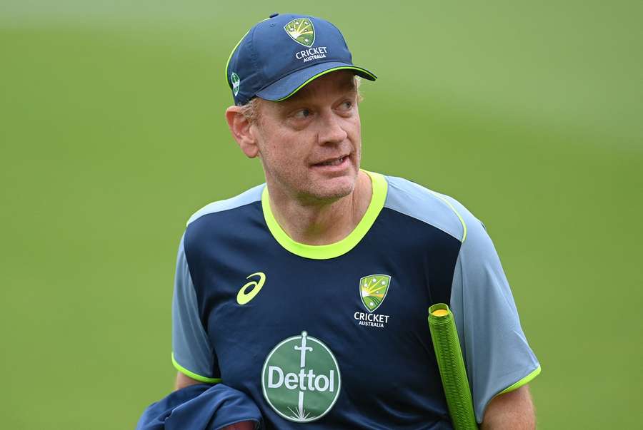 Australia's head coach Andrew McDonald will remain in charge until 2027