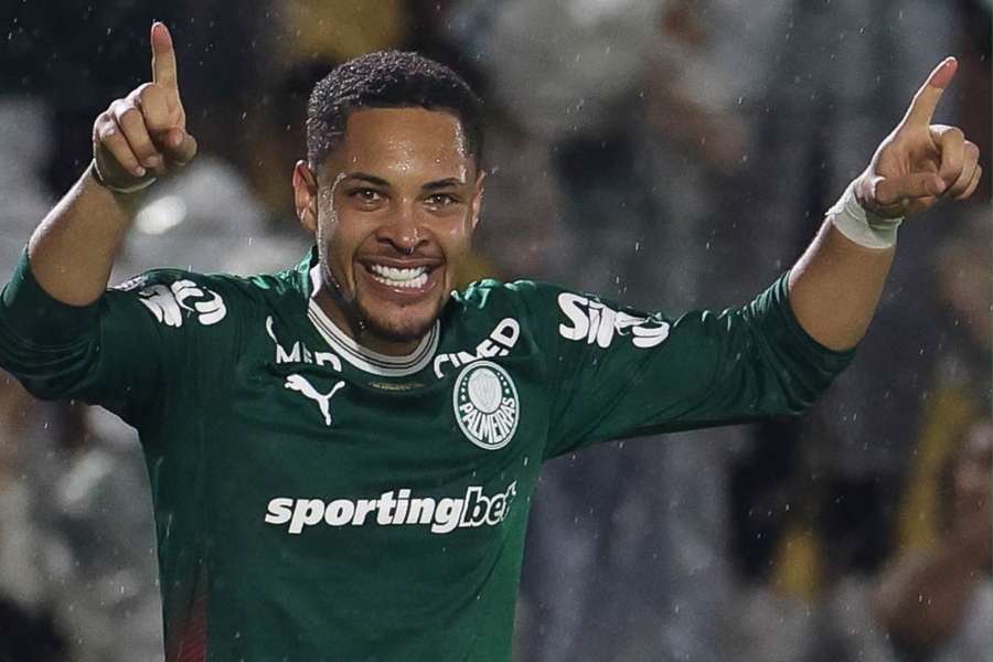 Vitor Roque fez o gol do título do Palmeiras Vitor Roque fez o gol do título do Palmeiras