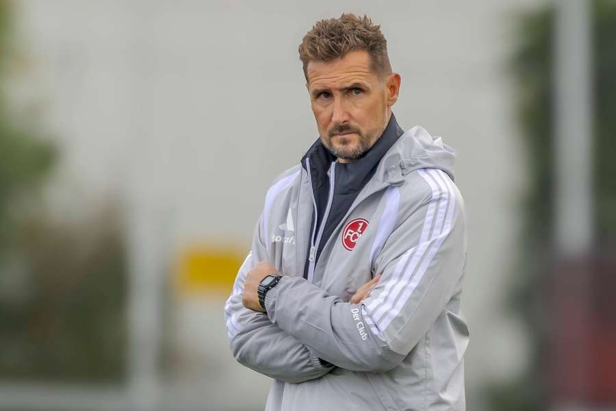 Klose trainiert den 1. FC Nürnberg Klose trainiert den 1. FC Nürnberg
