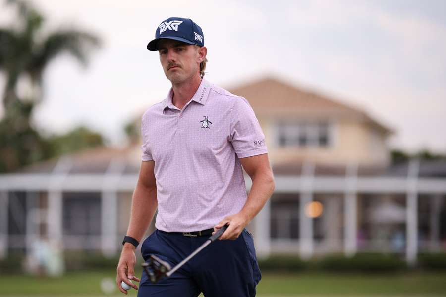 Jake Knapp is aiming for a wire-to-wire win at the PGA Tour's Cognizant Classic