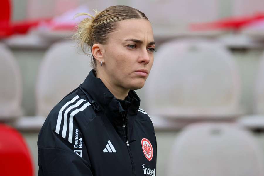 Laura Freigang hält ein Weiterkommen immer noch für möglich. Laura Freigang hält ein Weiterkommen immer noch für möglich.