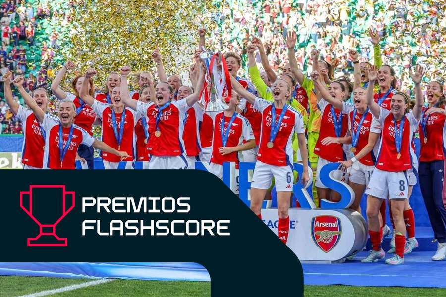 El Arsenal ganó la Champions League en 2025