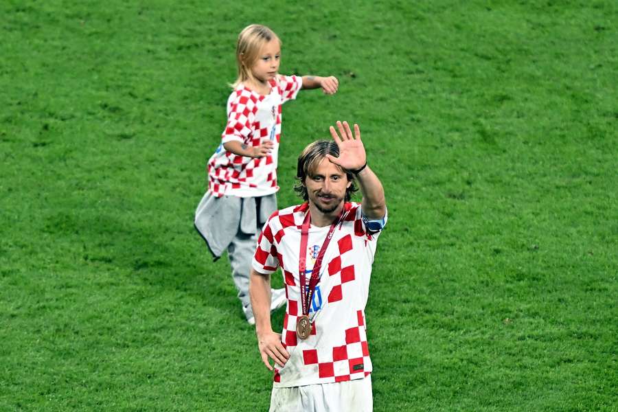 Modric na de gewonnen troostfinale