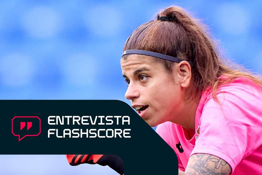 Inês Pereira,  portera del Deportivo y de la selección de Portugal