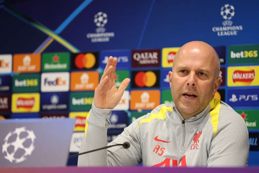 Arne Slot, treinador do Liverpool
