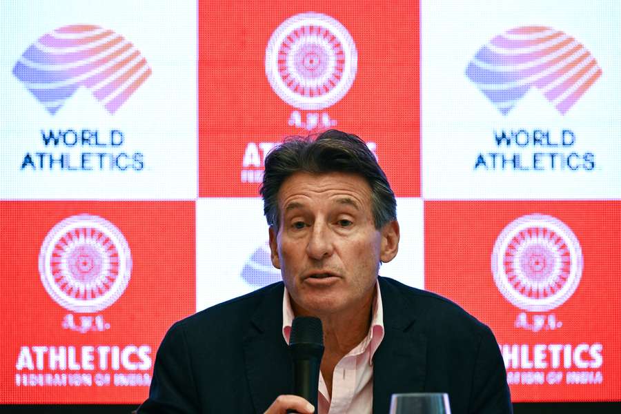 Sebastian Coe à Mumbai ce samedi.