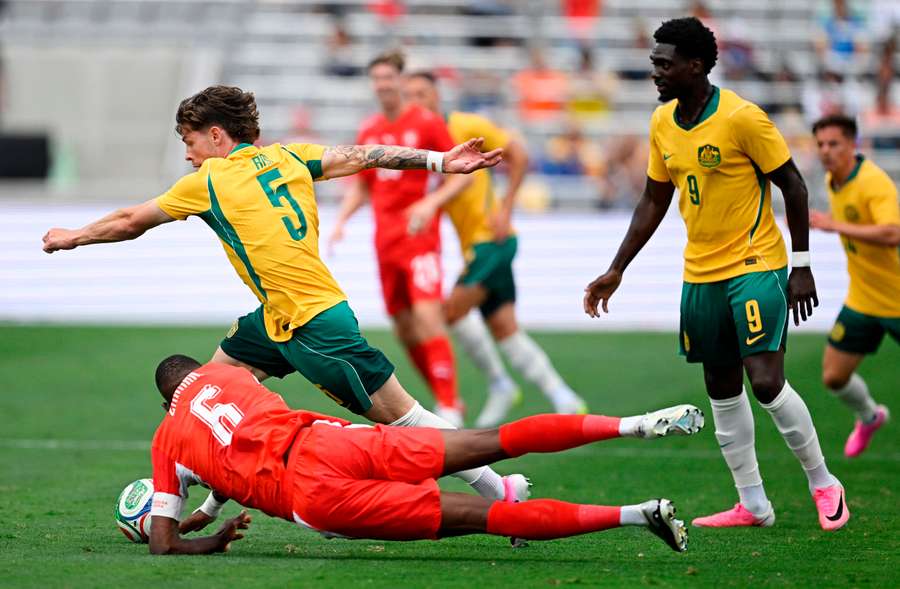 Un'azione del match Un'azione del match