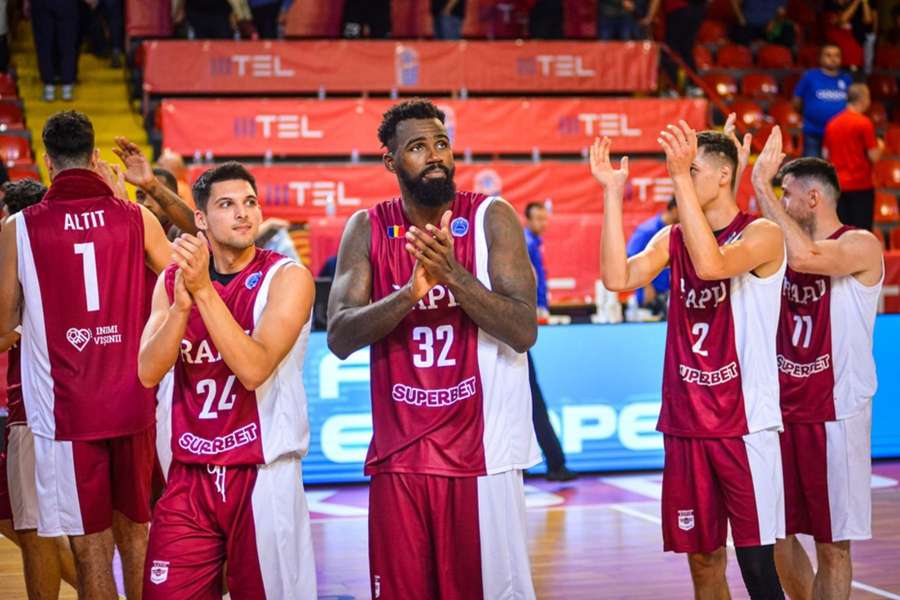 CS Rapid București a pierdut meciul decisiv pentru intrarea în grupele FIBA Europe Cup