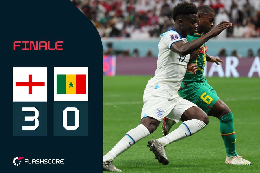 Inghilterra-Senegal 3-0: gli inglesi dominano la gara e volano ai quarti