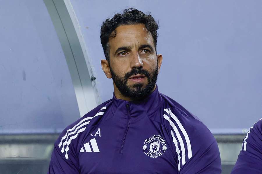 Rubén Amorim, entrenador del Manchester United