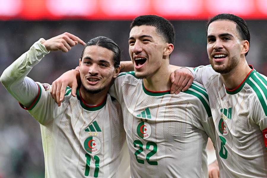 Algeria have called up Feyenoord's Anis Hadj Moussa (L) and FC Twente's Ramiz Zerrouki (R) for the World Cup