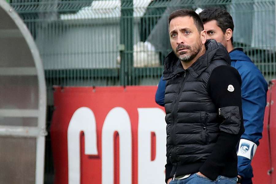 Vasco Matos, treinador do Santa Clara