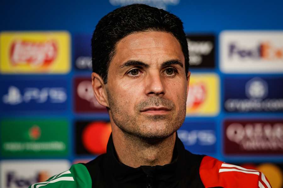 Arsenal manager Mikel Arteta