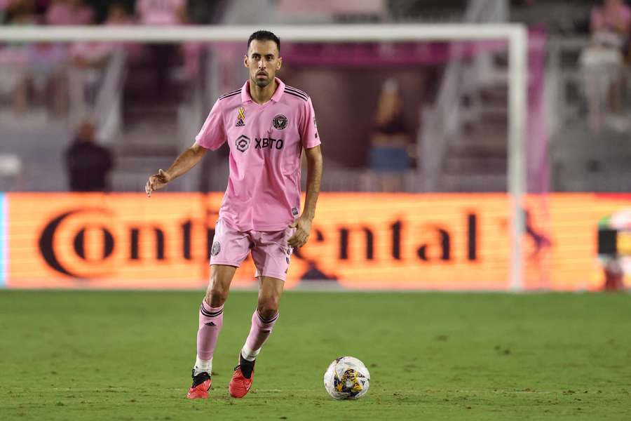 Sergio Busquets em ação pelo Inter Miami