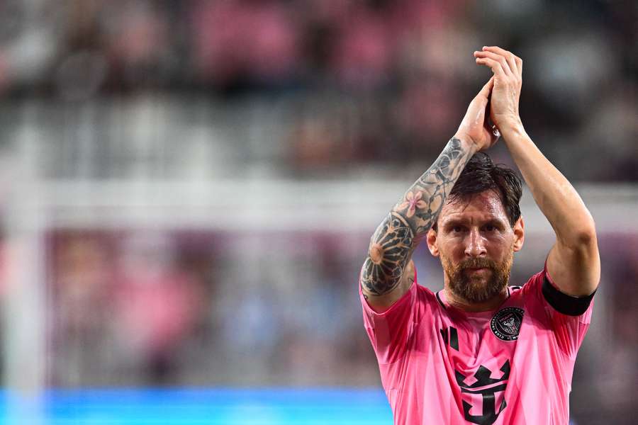 Messi, con el Inter