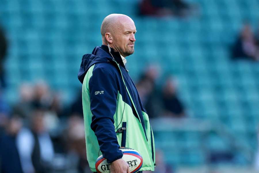 Townsend looks on in training