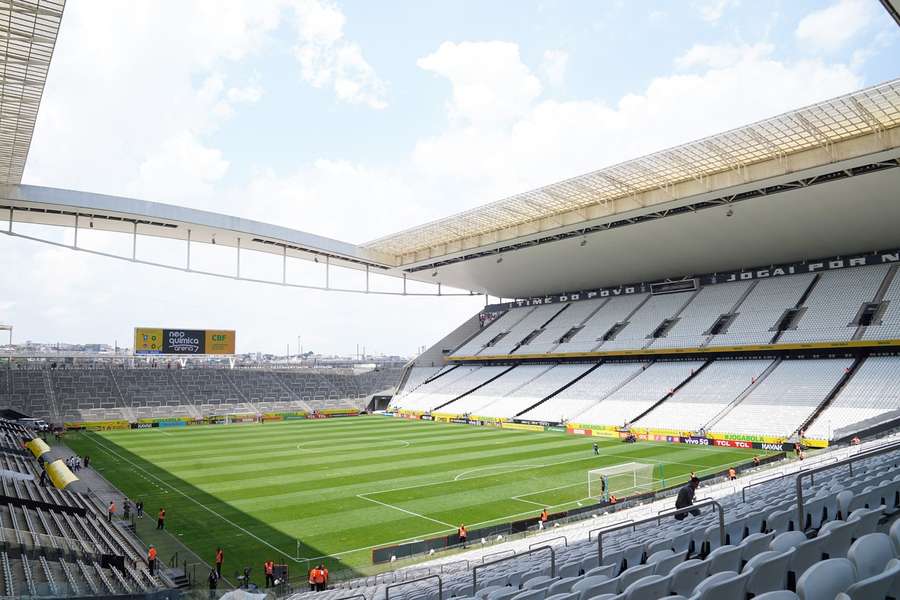 Das Stadion in Sao Paulo