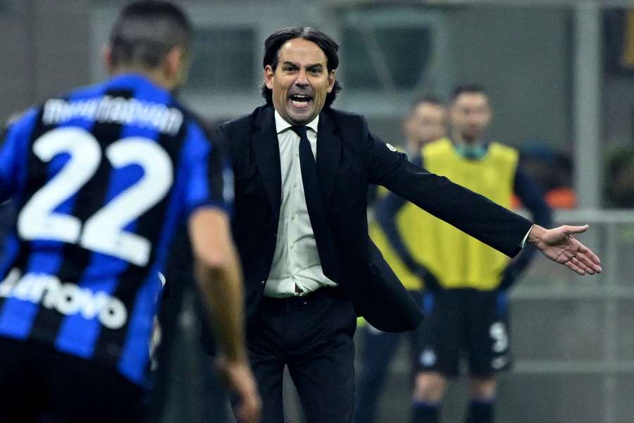 Inter boss Simone Inzaghi