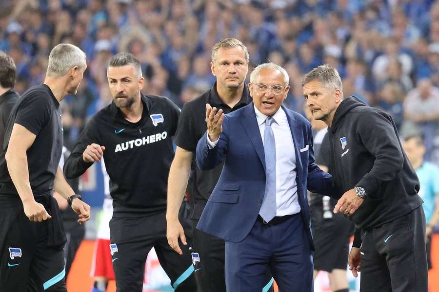 Meistertrainer Felix Magath hat in der letzten Saison den Klassenerhalt mit der Hertha geschafft.