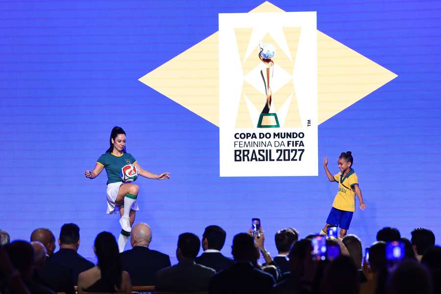 Marca, slogan e identidade sonora da Copa Feminina de 2027 foram divulgadas no Rio