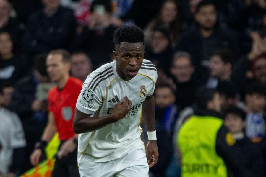 Vinicius in action for Madrid Vinicius in action for Madrid