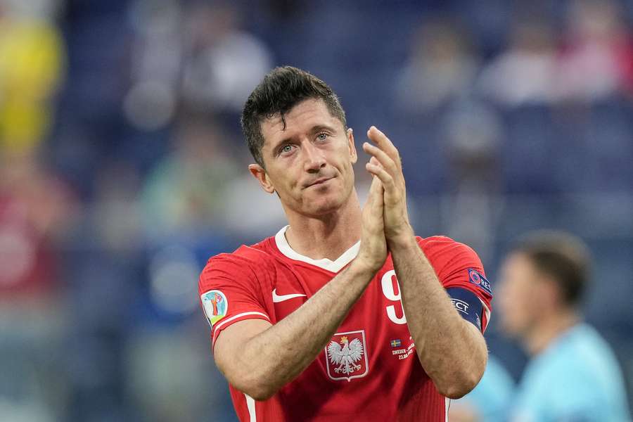 Robert Lewandowski möchte mit Polen zur EM nach Deutschland.