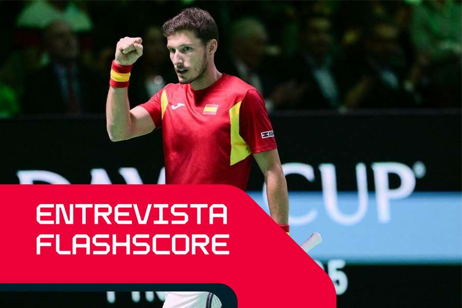 Pablo Carreño, com Espanha na Taça Davis Bolonha 2025