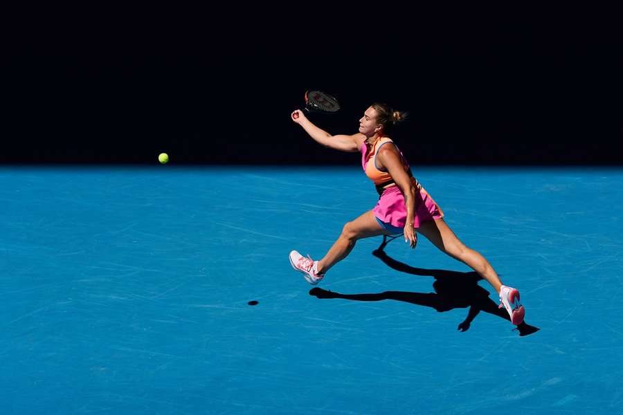 Cężki bój Aryny Sabalenki w trzeciej rundzie Australian Open Cężki bój Aryny Sabalenki w trzeciej rundzie Australian Open