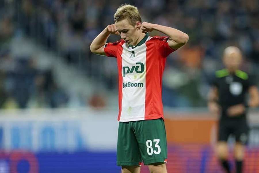 Alexey Batrakov, avançado de 19 anos do Lokomotiv Moscovo