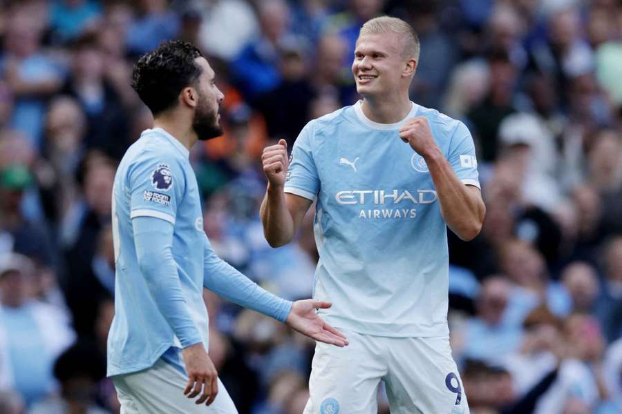 Haaland zariadil víťazstvo Manchestru City. Haaland zariadil víťazstvo Manchestru City.