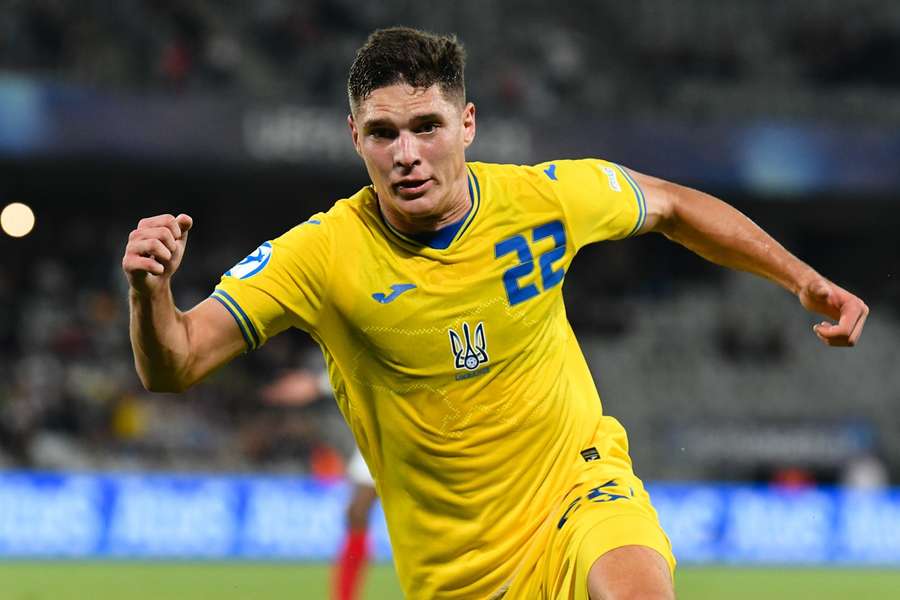 Georgiy Sudakov a marcat o dublă pentru Ucraina