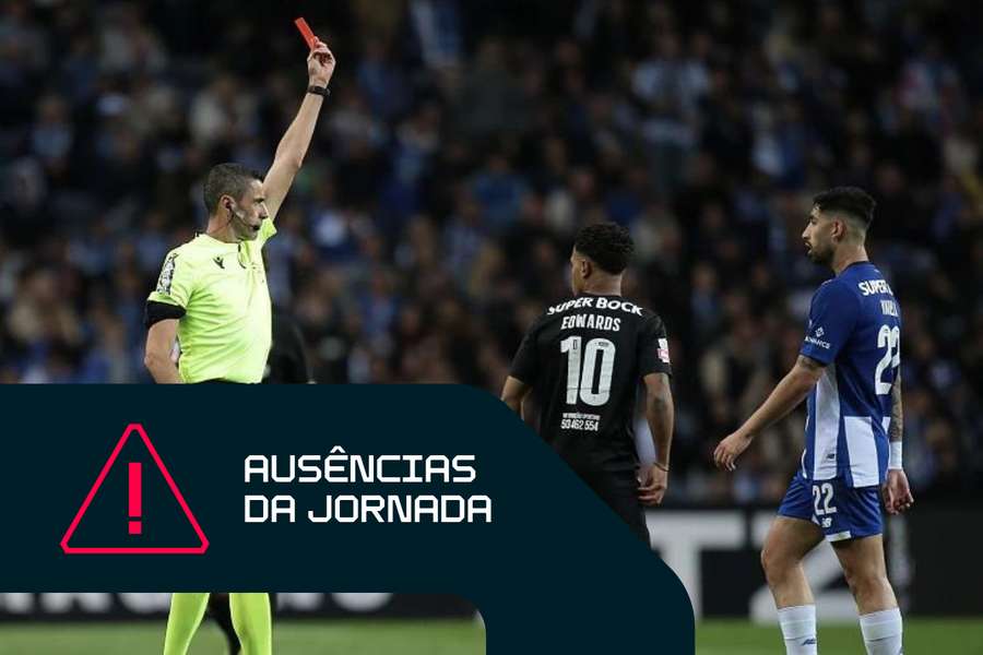 Marcus Edwards foi expulso com o FC Porto e falha receção ao Portimonense