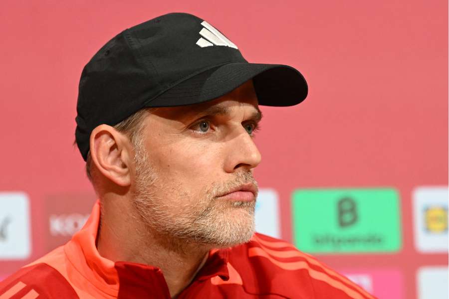 Thomas Tuchel during the post-match press conference