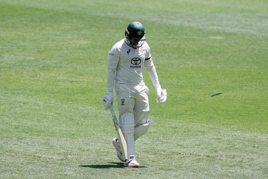 Khawaja in action for Australia