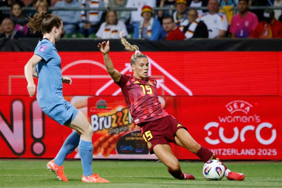 Selina Cerci beim Länderspiel gegen die Niederlande.
