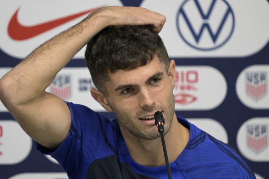 Pulisic é dúvida para encarar a Holanda nas oitavas de final da Copa